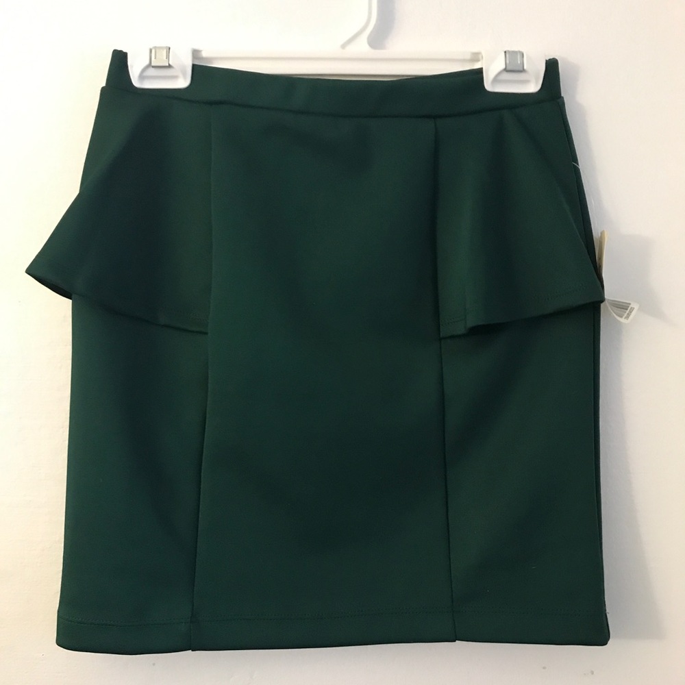 Mini Peplum Skirt